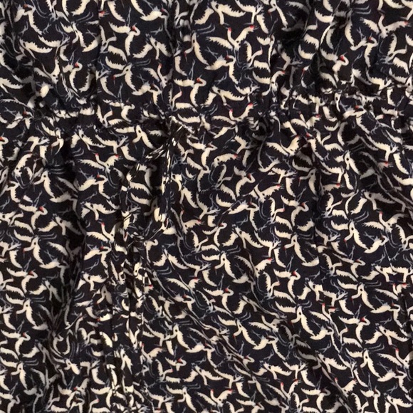 Cotton dress with drawstring waist - Picture 3 of 5